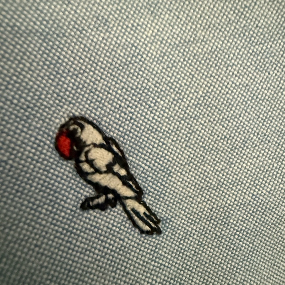 Tommy Hilfiger Red and Black Bird Design